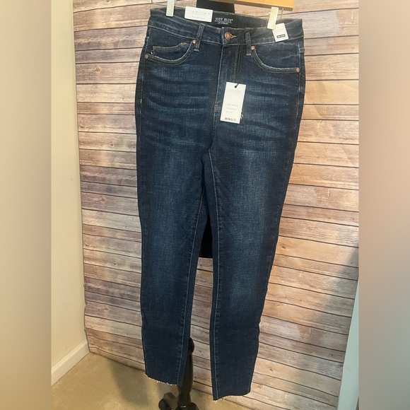 Judy Blue Women's Skinny Fit Jeans - Dark Blue - Picture 3 of 5